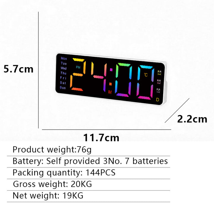 Digitaler Wanduhr Karnz