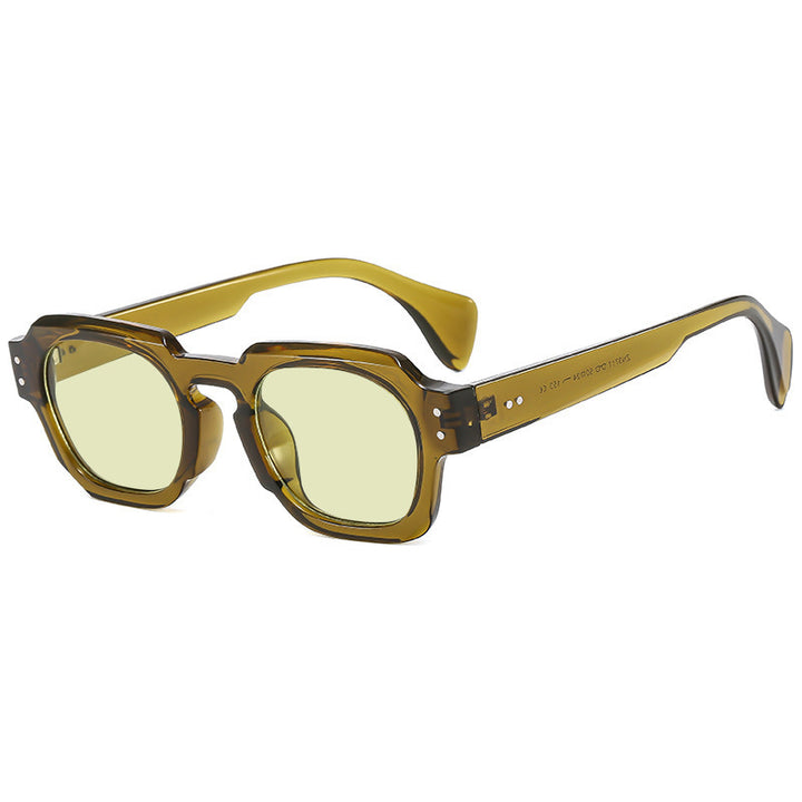 Damen modische Sonnenbrille im auffälligen Schildpatt-Design Karnz