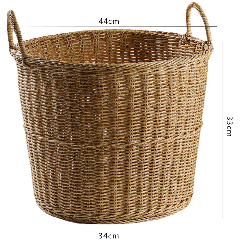 Unisex Großer Aufbewahrungskorb aus geflochtenem Material Karnz
