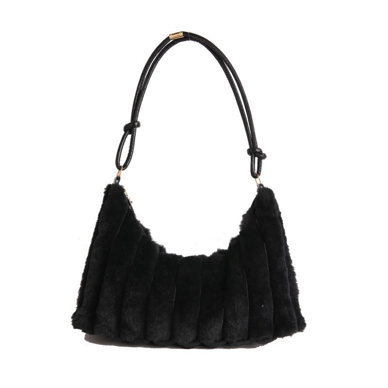 WoPlush Textur Abendtasche Karnz
