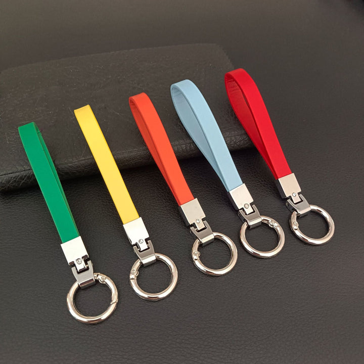 Eleganter Leder-Schlüsselanhänger Halter Karnz