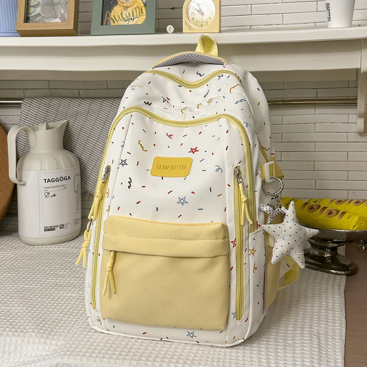 Trendy Dekorative Gemusterte Rucksack Karnz