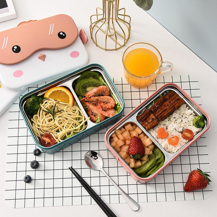 Cartoon-Themen Multi-Kompartiment Lunchbox