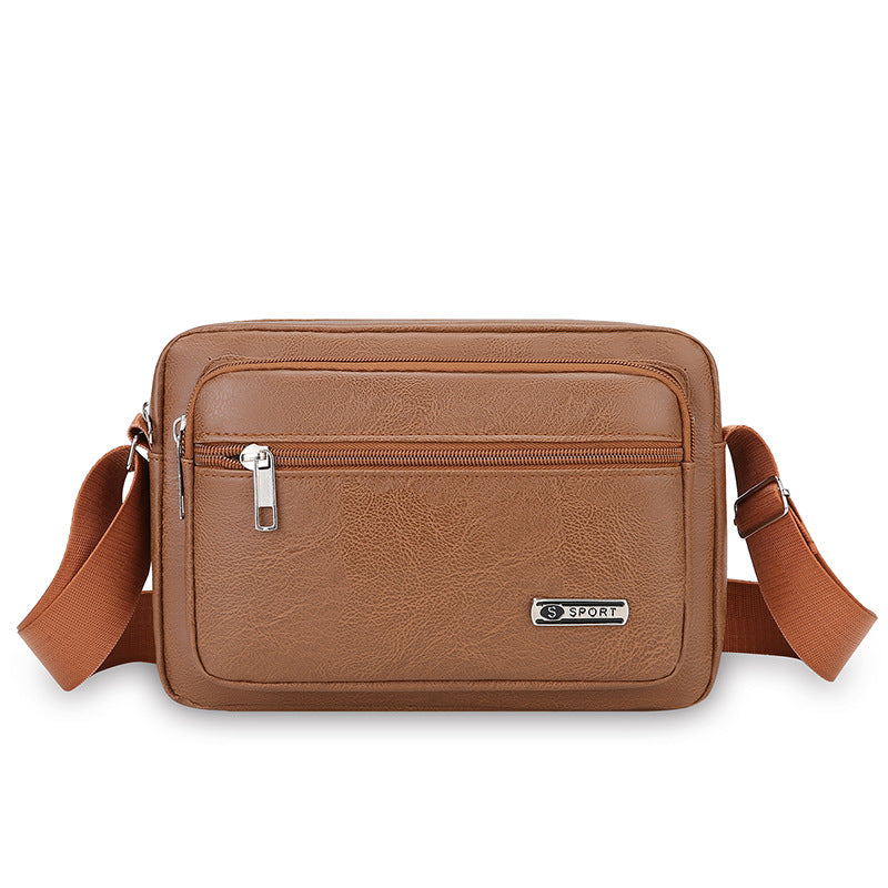 Premium Leder Messenger Bag Karnz
