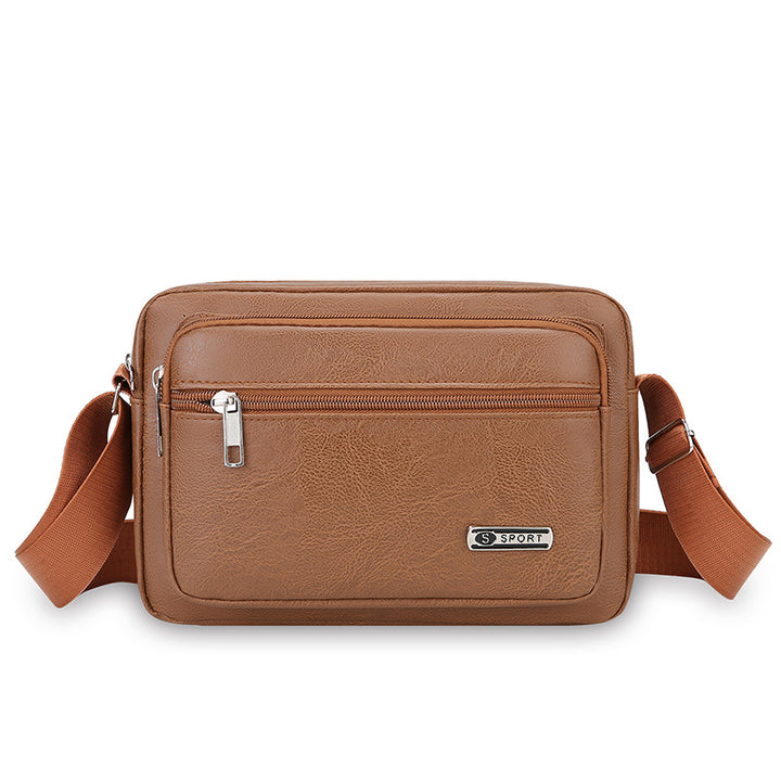 Premium Leder Messenger Bag Karnz