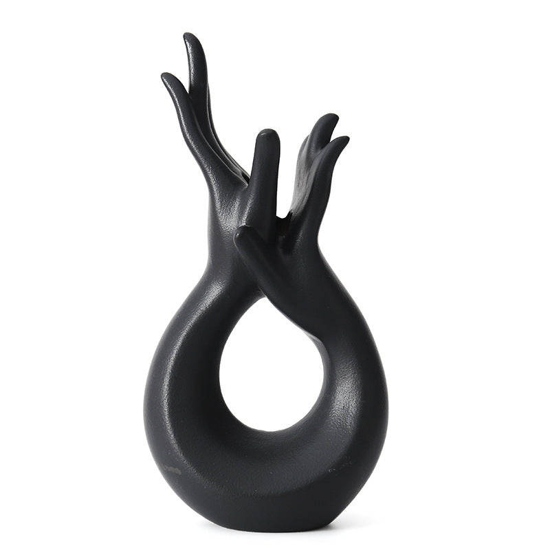 Dekorative Handfigur Karnz