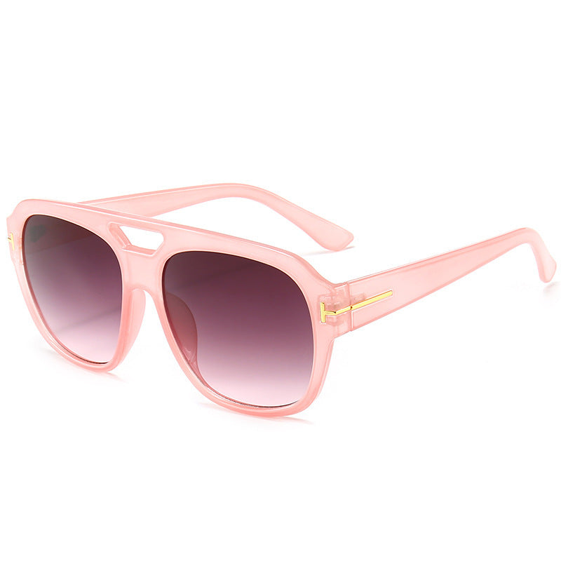 Oversized quadratische Rahmen Sonnenbrille Karnz