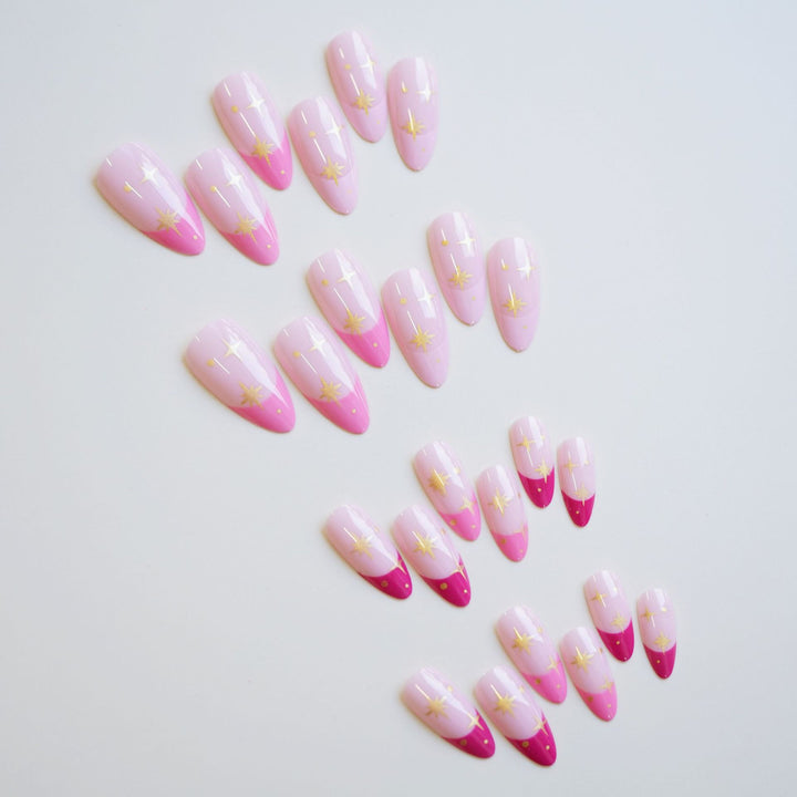 Dekoratives Press-On-Nageldesign