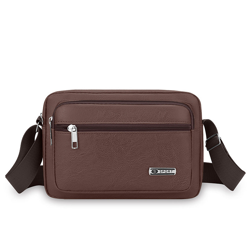 Premium Leder Messenger Bag Karnz