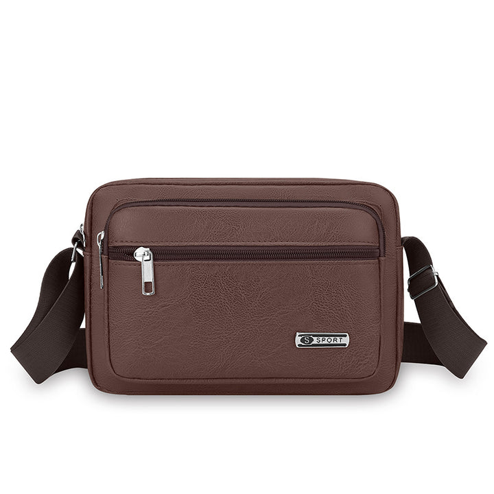 Premium Leder Messenger Bag Karnz
