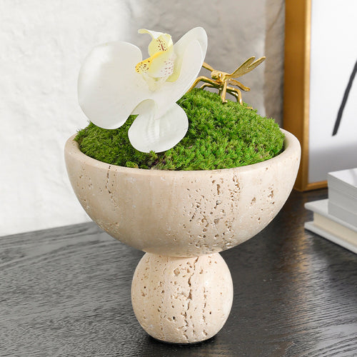 Künstlerisches dekoratives Blumen-Terrarium