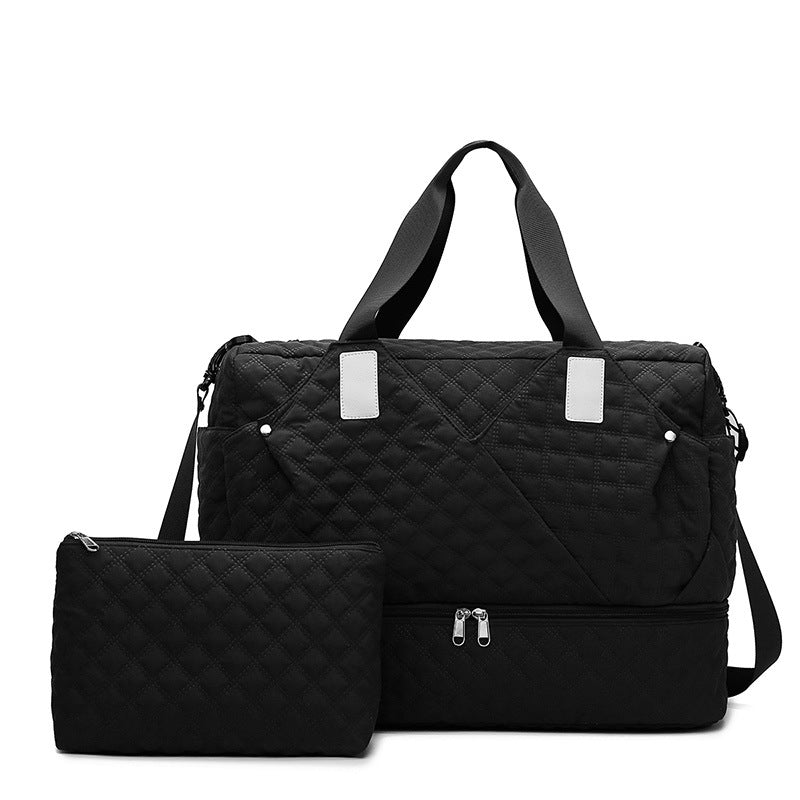 Gestepptes Multitasking-Reise-Duffle-Bag Karnz