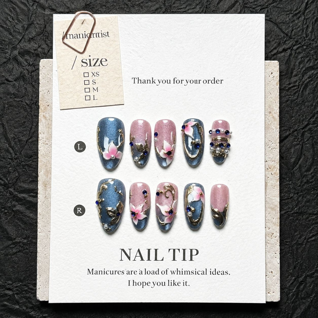 Dekorative Nagelkunst Karnz