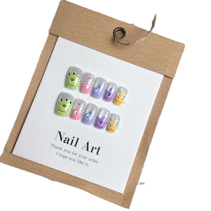 Fun-Thema Druck-Nagelkunst-Set