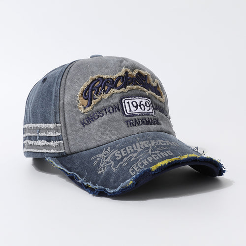 Abgewrackter Vintage Baseball-Cap