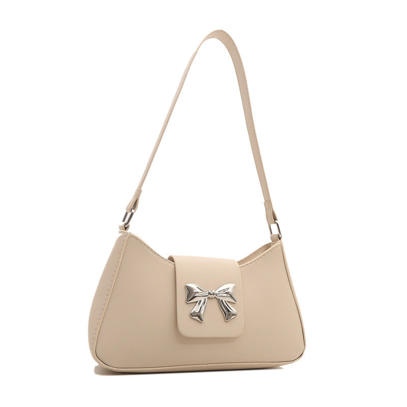 Stylische Schleifenakzent-Handtasche Karnz