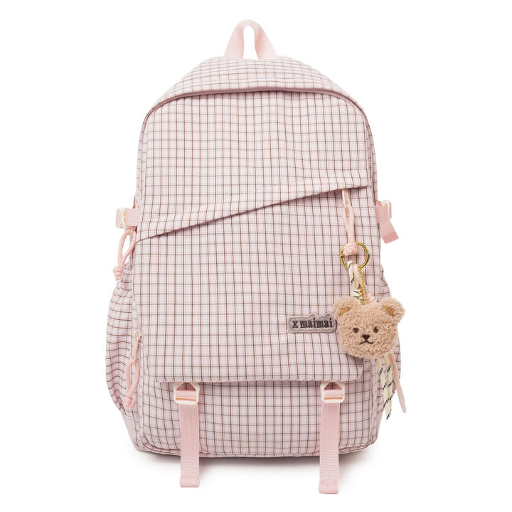 Stylischer Gittermuster-Rucksack Karnz