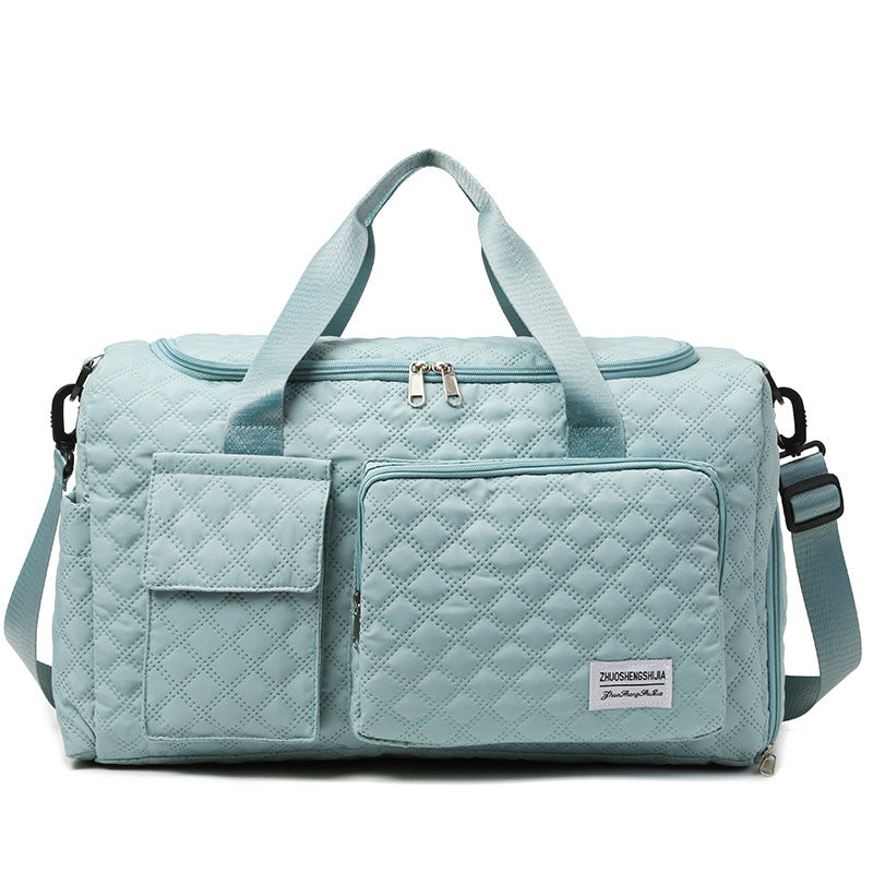Gepolsterte Reisetasche mit mehreren Taschen