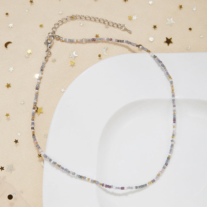 Handgefertigtes Perlen Choker Halsband Karnz