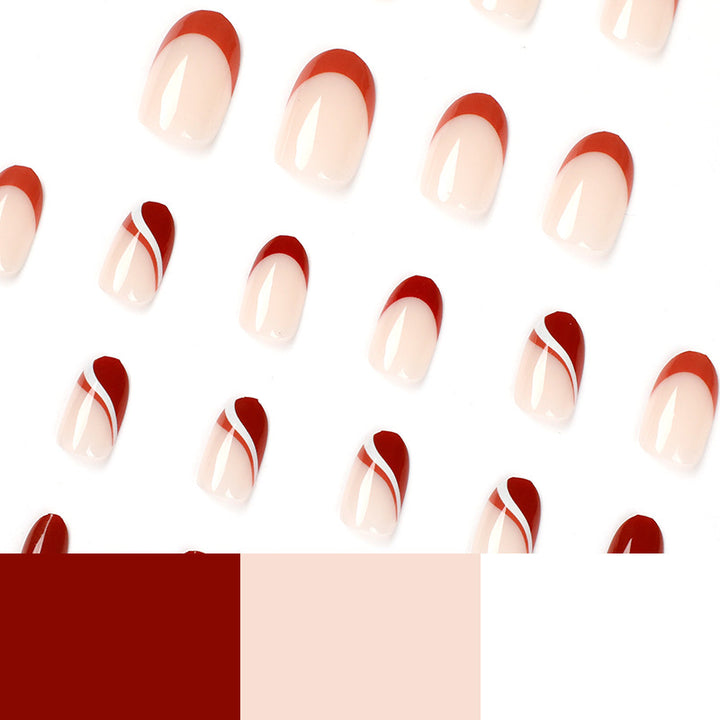 Kunstvolle Nagelverzierung mit elegantem Farbverlauf und Glanz Karnz