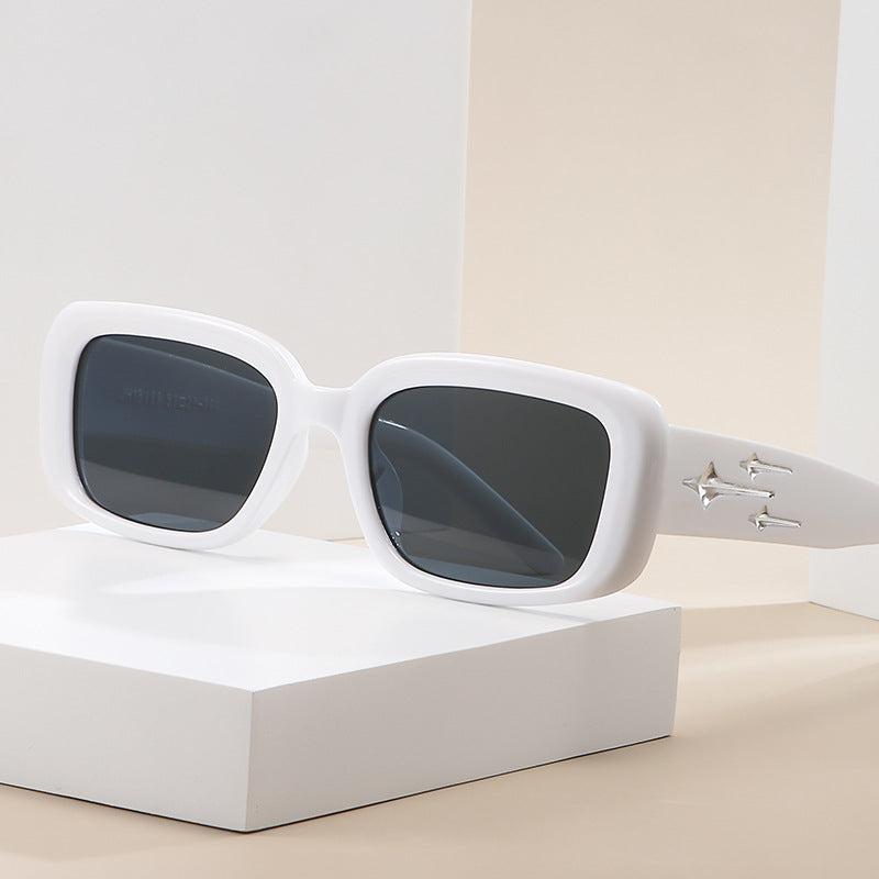 Damen stilvolle Sonnenbrille im trendigen Retro-Design Karnz