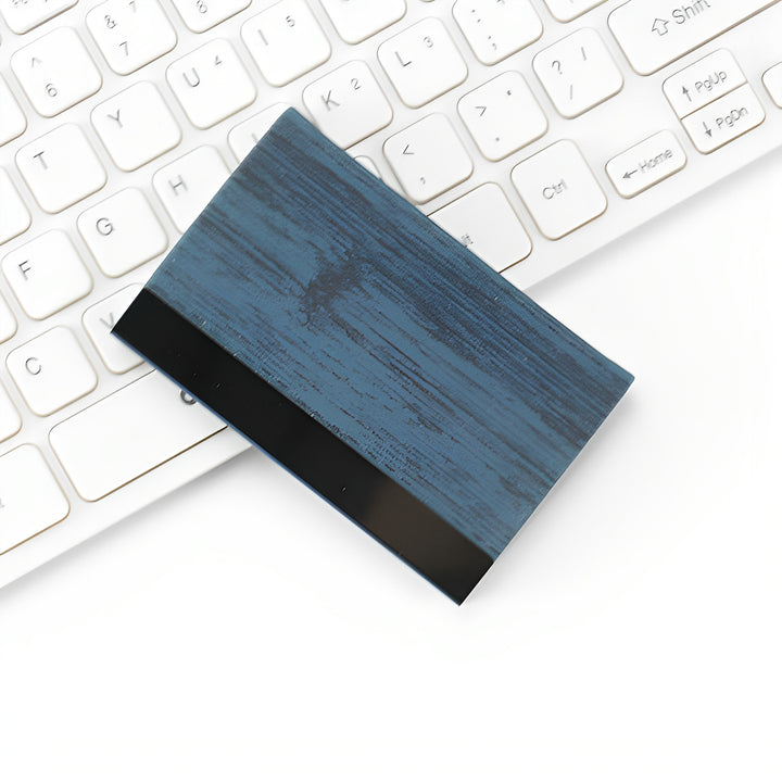 Eleganter Holz RFID-Blockierender Kartenhalter