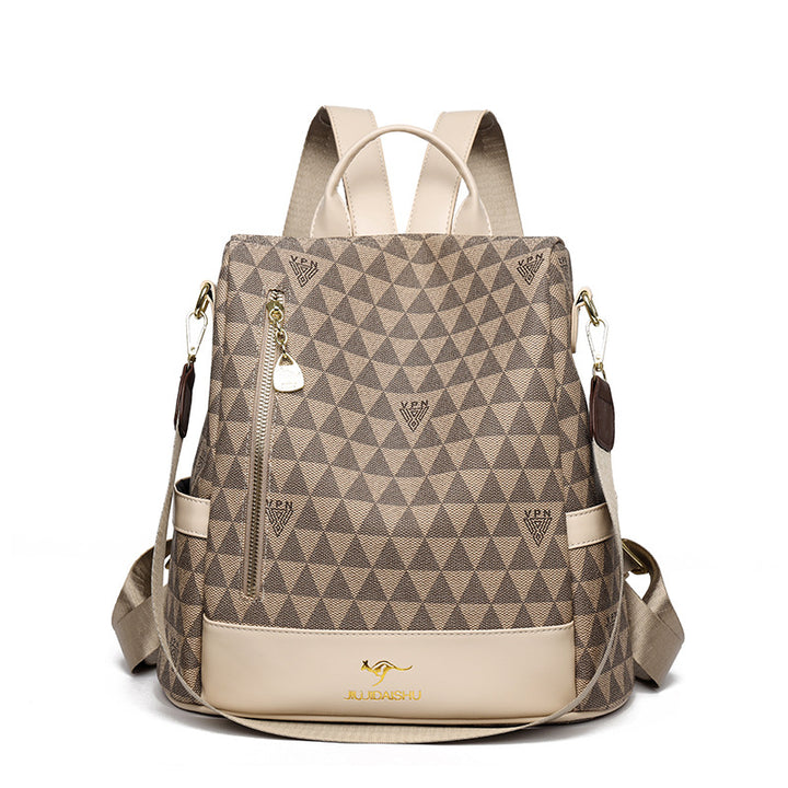 Geometrisch gemusterter Mehrzweck-Rucksack