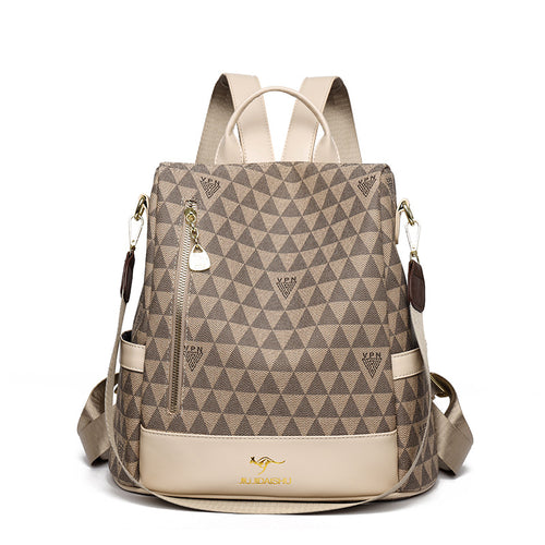 Geometrisch gemusterter Mehrzweck-Rucksack