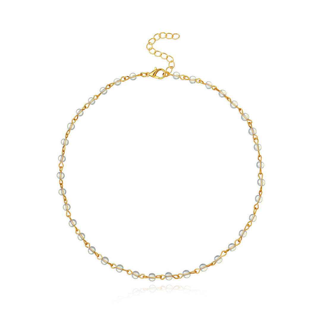 Elegante Perlenkette Karnz