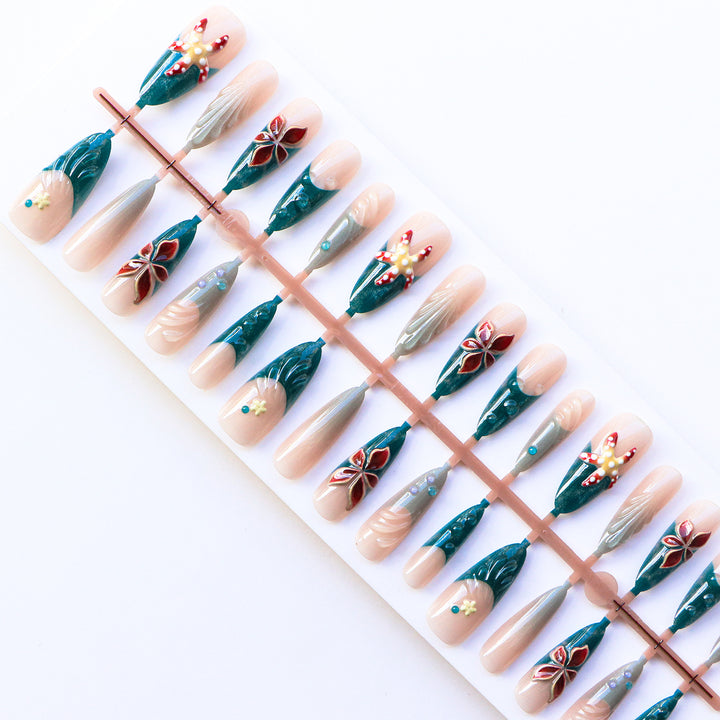 Dekorative Nagelkunst