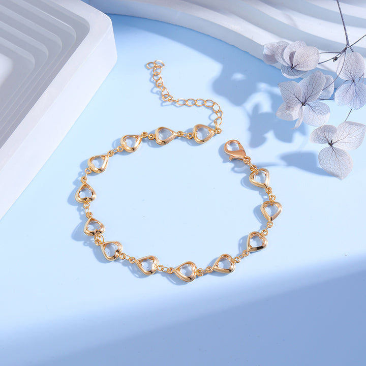 Herz Charm Armband Karnz