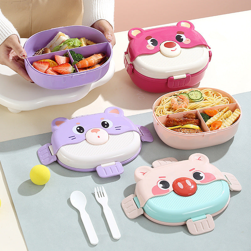 Spaß-Themen Tier Bento Lunchbox