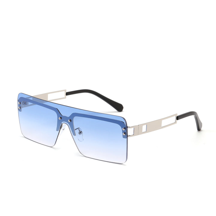 Damen oversized Sonnenbrille mit modernem geometrischem Design Karnz