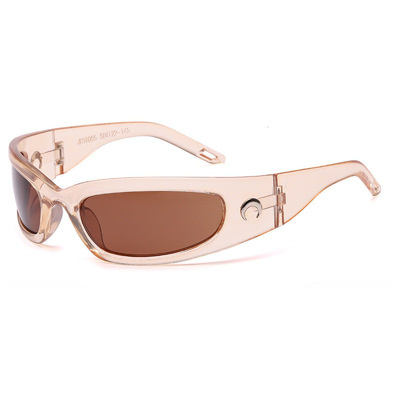 Damen sportliche Sonnenbrille mit ergonomischem Design Karnz
