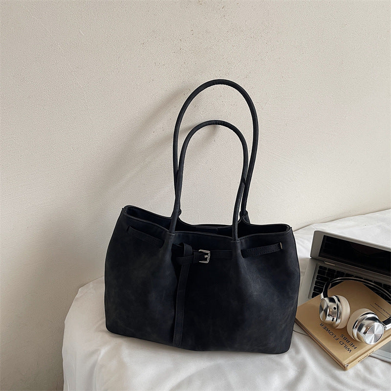 Vielseitige Leder Tote Bag Karnz