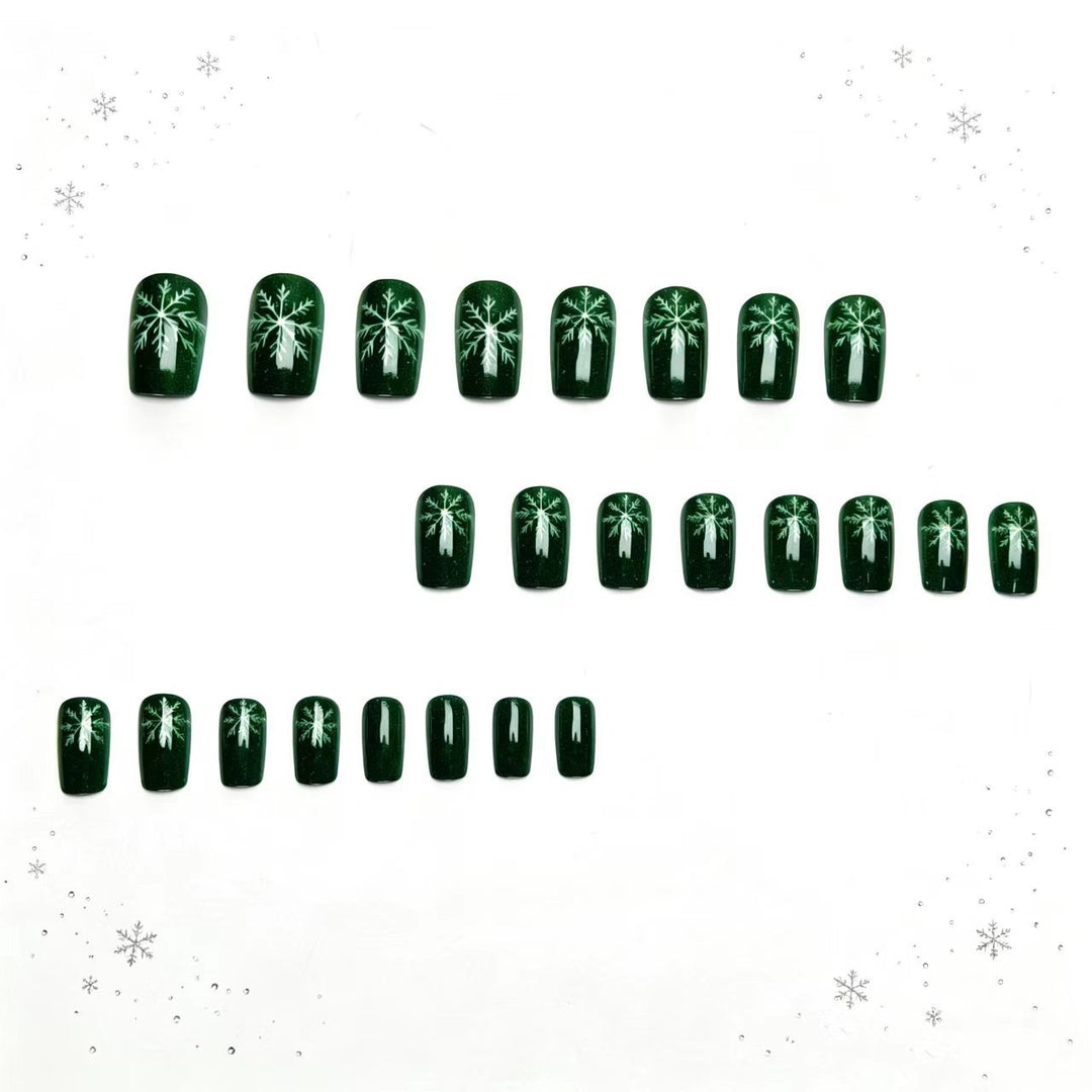 Winter-Themen Nagelkunst Karnz