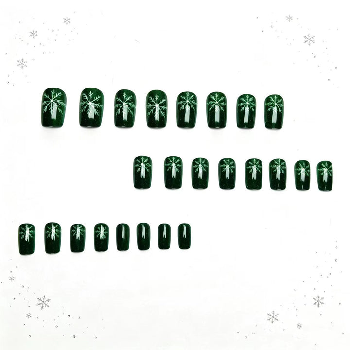 Winter-Themen Nagelkunst Karnz