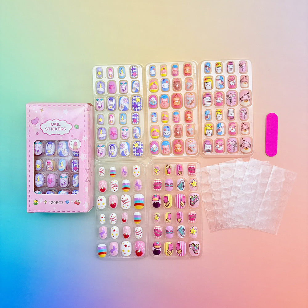 Kreatives Cartoon Nagelkunst Aufkleber Set Karnz