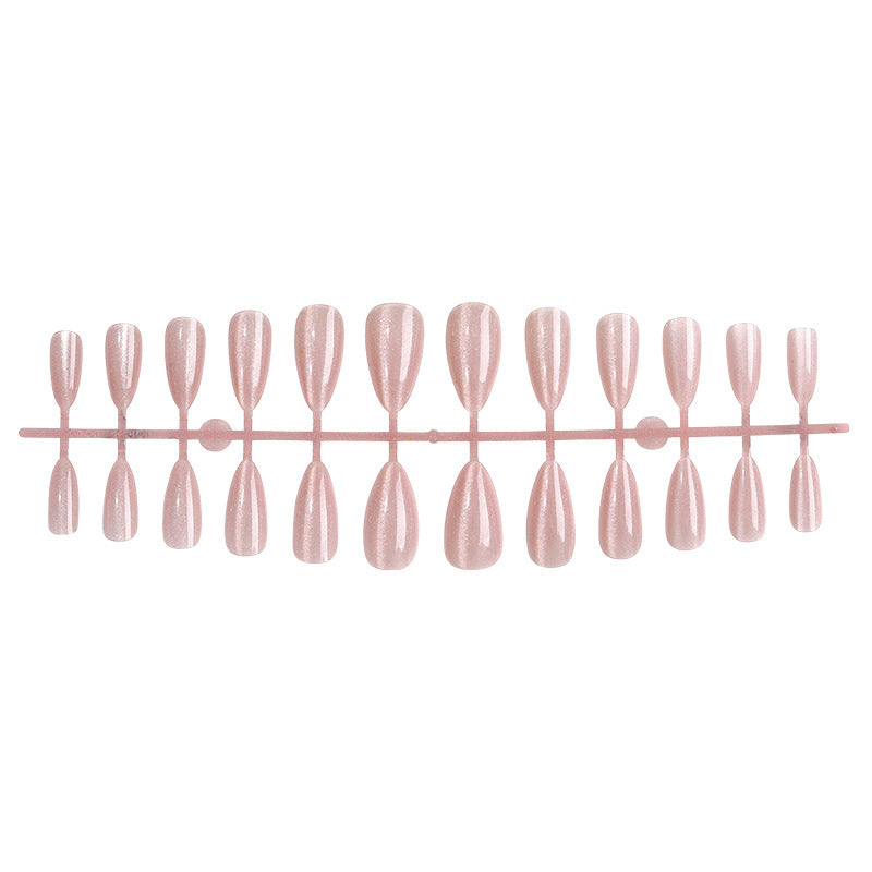 Elegantes Kunstnagel-Set mit schimmerndem Finish Karnz