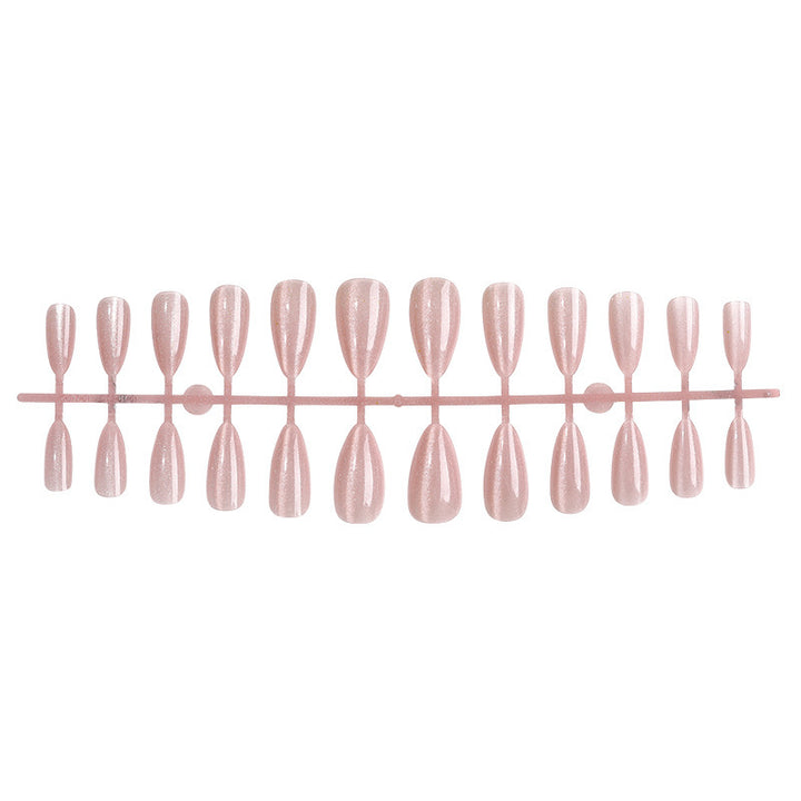 Elegantes Kunstnagel-Set mit schimmerndem Finish Karnz