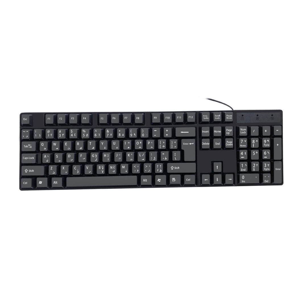 Kompakte kabelgebundene Tastatur Karnz