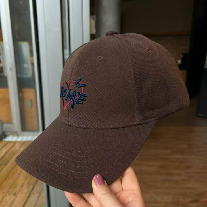 Bestickte Herz Baseballmütze