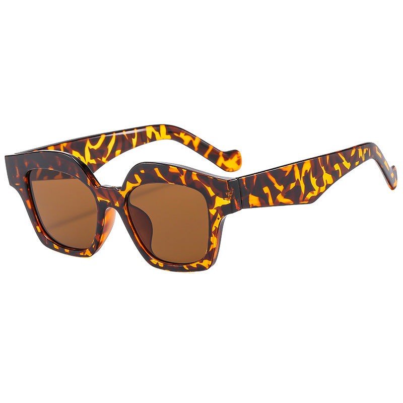 Damen Designer-Sonnenbrille im modernen Schildpatt-Stil Karnz