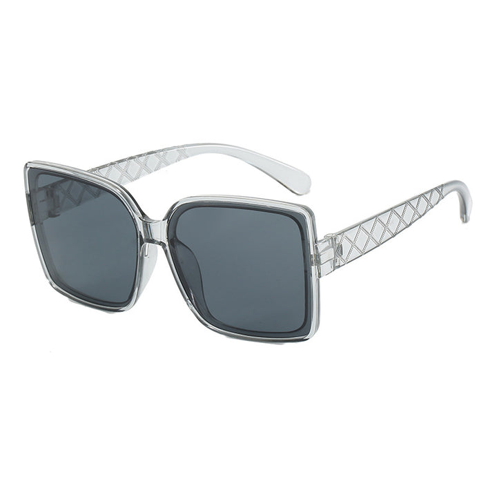Damen modische quadratische Sonnenbrille mit elegantem Gestell Karnz