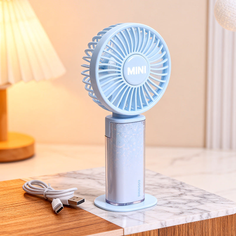 Damen Tragbarer Handventilator mit flexibler Aufladung Karnz