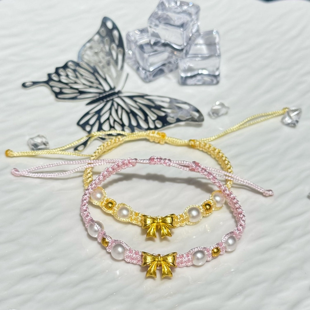 Verstellbares Schleifen-Charm-Armband Karnz 1788856994