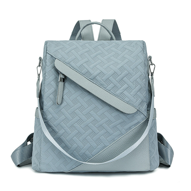Elegante Strukturierte Leder Rucksack Karnz