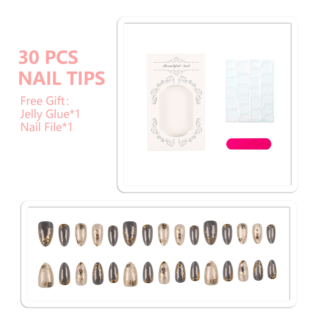 Chic Artisanal Press-On Nagelset