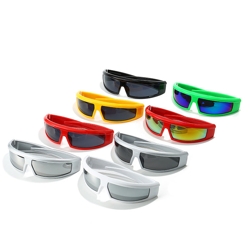 Damen Sportliche Sonnenbrille mit robustem Vollranddesign Karnz