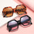 Damen geometrische Lesebrille im markanten Wabenrahmen-Design Karnz